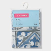 Штора для ванны Доляна &laquo;Луиза&raquo;, 180&times;180 см, EVA