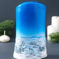 Свеча фигурная "Рождественские шишки" 6х9,5х16,5 см