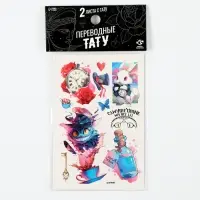 Переводные татуировки детские &laquo;Страна чудес&raquo;, тату &mdash; 2 листа