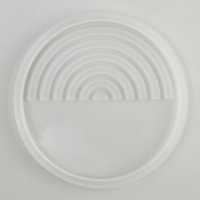 Подставка из гипса. Набор для создания поддона с красками &laquo;Круг&raquo;