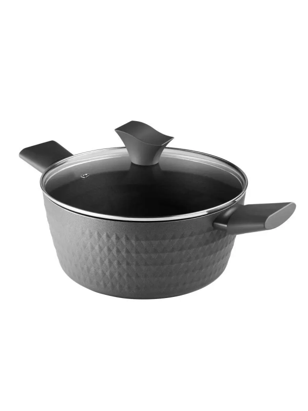 Кастрюля 4.2 литра Kontur-24C крышка индукция антипригарное