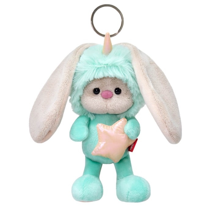 Мягкая игрушка-брелок &laquo;Зайка Ми &laquo;Единорожка&raquo;, 15 см
