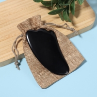 Массажёр Гуаша &laquo;Лапка&raquo;, 9 &times; 5,2 см, цвет чёрный