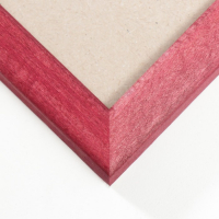 Фоторамка сосна с14 №1 вишня 35х50 см (пластиковый экран)