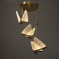 Светильник BayerLux "Бабочки" 3хLED 18Вт золото
