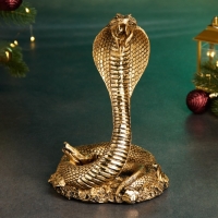 Фигура "Змея Кобра" золото