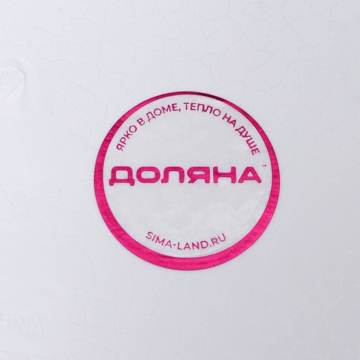 Поднос прямоугольный Доляна &laquo;Плетение&raquo;, 20,5&times;15&times;2 см, цвет МИКС