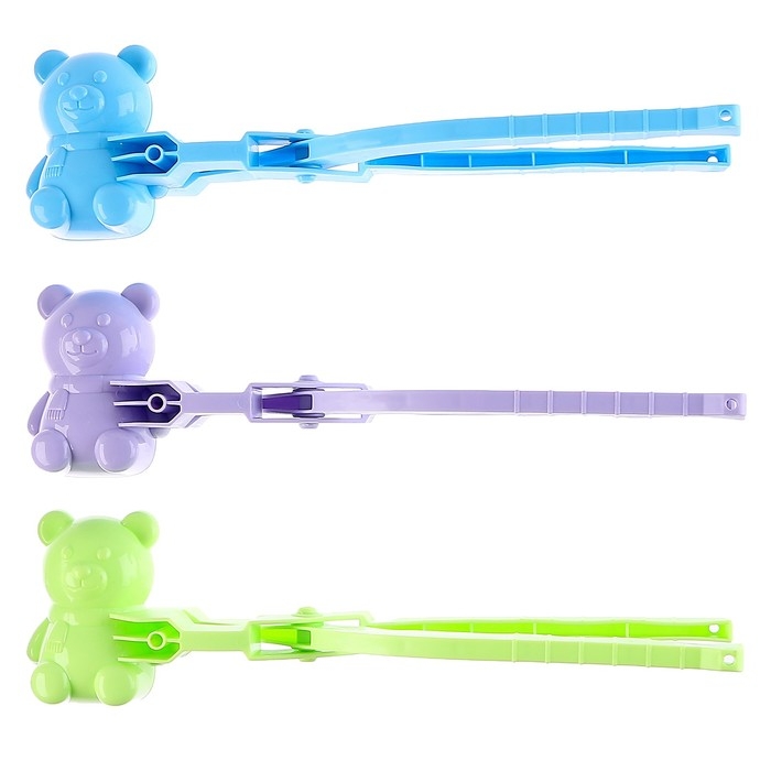 Снежколеп-песколеп &laquo;Медведь&raquo;, цвета МИКС