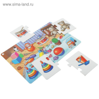 Напольное пазл-лото &laquo;Поиграем?&raquo; (Baby Step)