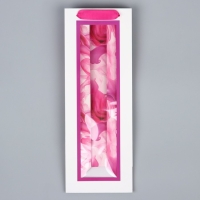 Пакет подарочный под бутылку, упаковка, &laquo;В этот день можно всё!&raquo;, 36 х 13 х 10 см