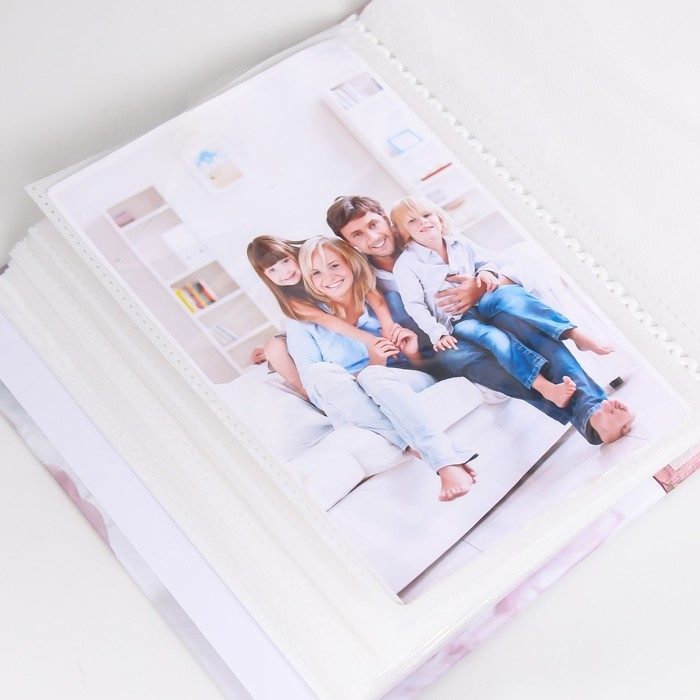 Фотоальбом  " Цветы " 50 листов 100 фотографий размер 10х15 см