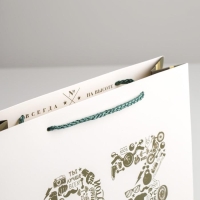 Пакет подарочный ламинированный вертикальный, упаковка, &laquo;23 февраля&raquo;, M 26 х 30 х 9 см