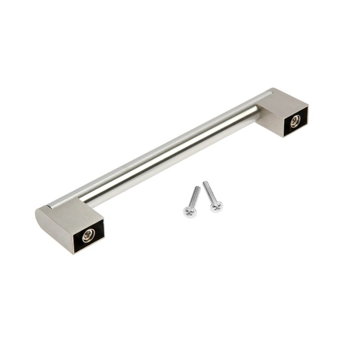 Ручка-скоба CAPPIO RSC013, м/о 160 мм, d=14 мм, цвет сатиновый никель