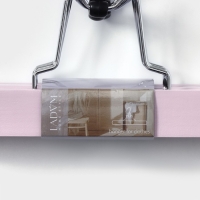 Вешалки для брюк и юбок LaDо́m Brillant, 30&times;17&times;2,4 см, 2 шт, деревянные, цвет розовый