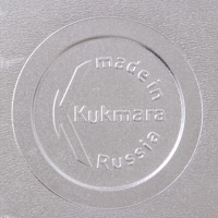 Сковорода KUKMARA, 30&times;5.5 см, алюминий, цвет хромированный