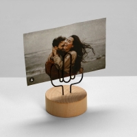 Ценникодержатель с зажимом &laquo;Кактус&raquo;, 4&times;4&times;5,5 см, цвет чернёная бронза