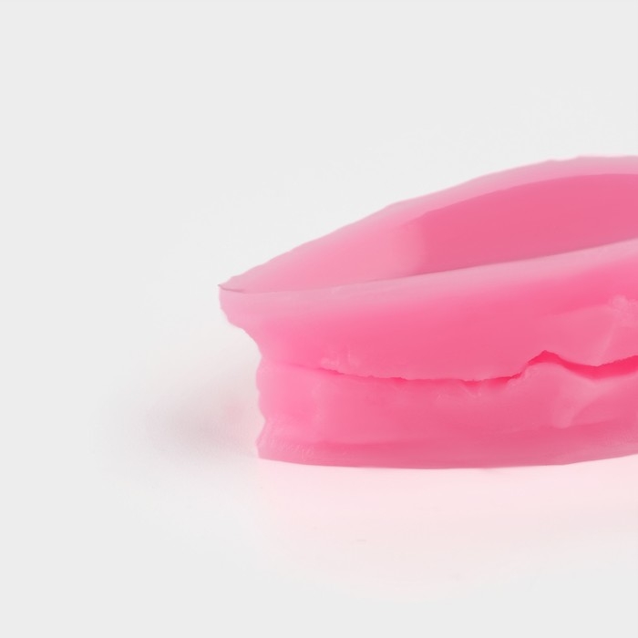 Молд &laquo;Лист розы&raquo;, силикон, 2 предмета, 5&times;3 см, цвет МИКС