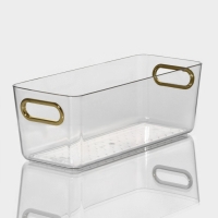 Контейнер для хранения &laquo;Нежность&raquo;, 28&times;11&times;9,5 см, цвет прозрачный