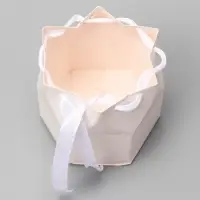 Коробка для конфеты, пирожные с лентой, 8&times;4&times;7.5 см