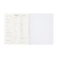 Тетрадь 48 листов в клетку &laquo;Буквица&raquo; ГЕОМЕТРИЯ, обложка мелованный картон, матовая ламинация, тиснение фольгой, с интерактивным справочником...