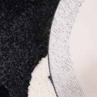 Коврик Доляна Kitty, 55&times;64 см, ворс 1 см, микрофибра, белый