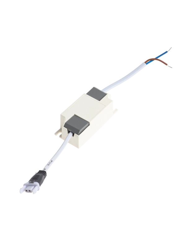 Светильник светодиодный встраиваемый, поворотный, 6Вт, 6500К, с драйвером, D75, черно-белый   107130