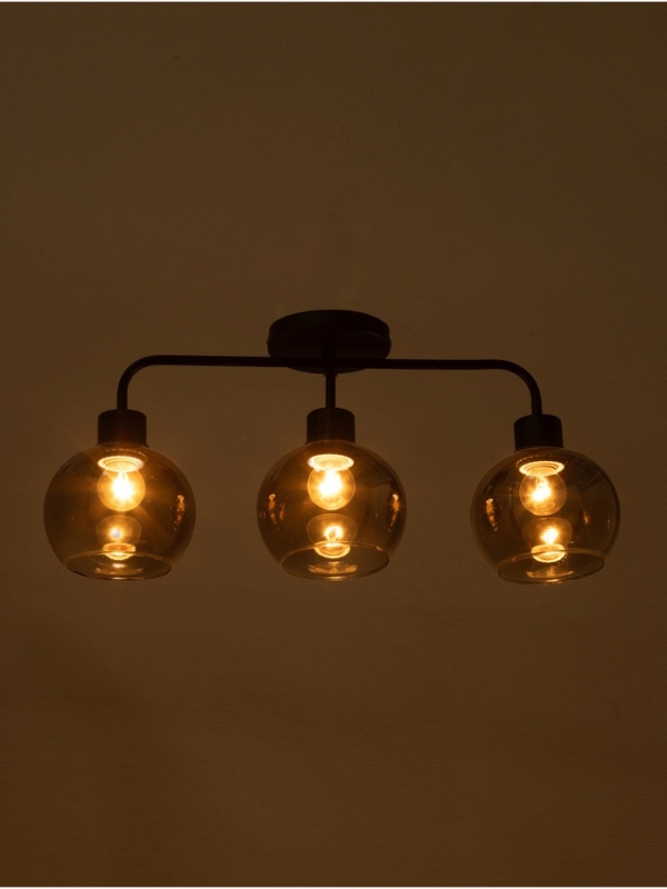 Люстра "Модерн" 3х40Вт Е27 черный