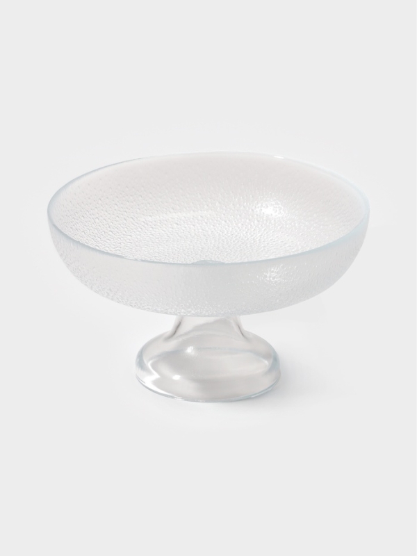 Ваза для фруктов "Lovinza" 24 см, цвет прозрачный