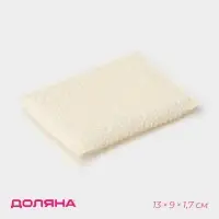 Губка для посуды Доляна &laquo;Ячейки&raquo;, 13&times;9&times;1.7 см