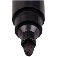 Маркер перманентный 3.0 мм, OfficeSpace "8004А, пулевидный, черный