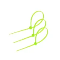 Хомут нейлоновый для стяжки, ТУНДРА, 2.5&times;150 мм, зеленый, 25 шт.