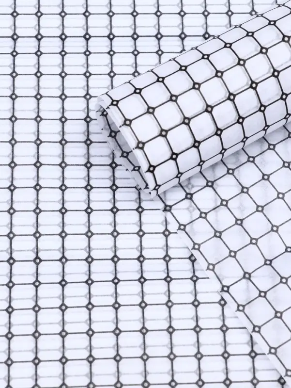 Бумага упаковочная тишью, &laquo;Шарм&raquo;, белый, 50 см &times; 70 см 17 грамм