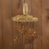 Музыка ветра "Умиротворение" бамбук 15х15х60 см