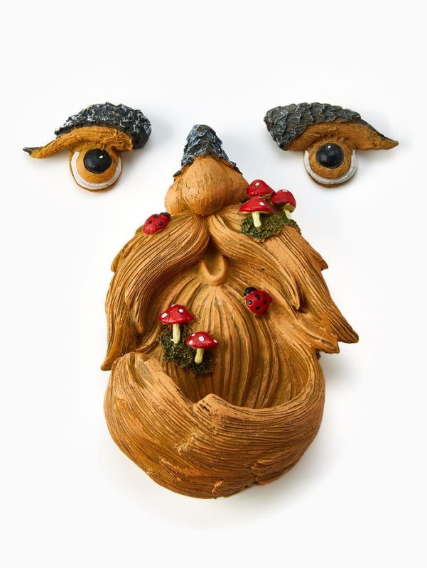 Набор декора на стену, для дома TAKE IT EASY &laquo;Лицо с грибами&raquo;, панно, 6&times;4 см; 11&times;16&times;7 см