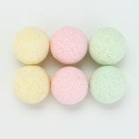 Подарочный набор косметики &laquo;Волшебного Нового Года&raquo;, бомбочки для ванны, 6 х 20 г, аромат лимона и мёда, яблока в карамели и клубничного леденца, ЧИСТОЕ СЧАСТЬЕ