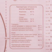 Коврик для выпечки и раскатки теста с разметкой Доляна &laquo;Ингридиенты&raquo;, армированный, силикон, 66&times;46&times;0,04 см, белый/кофейный