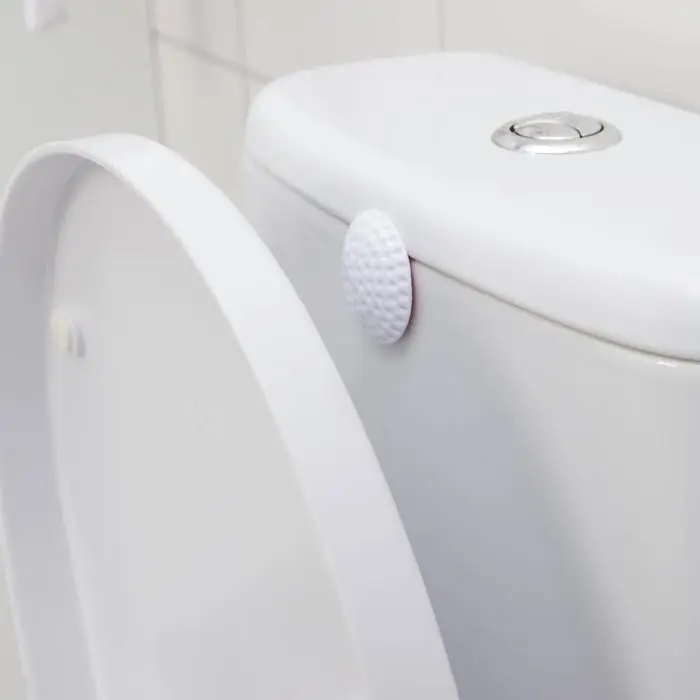 Стоппер для двери, универсальный, 5&times;5&times;1 см, белый