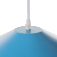 Светильник Lisa 1х40Вт Е27 небесный  26х26х32см