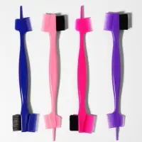 Расчёска - щётка для укладки волос, 20&times;4 см, МИКС