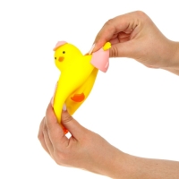 Мялка &laquo;Уточка&raquo; с пастой, цвета МИКС