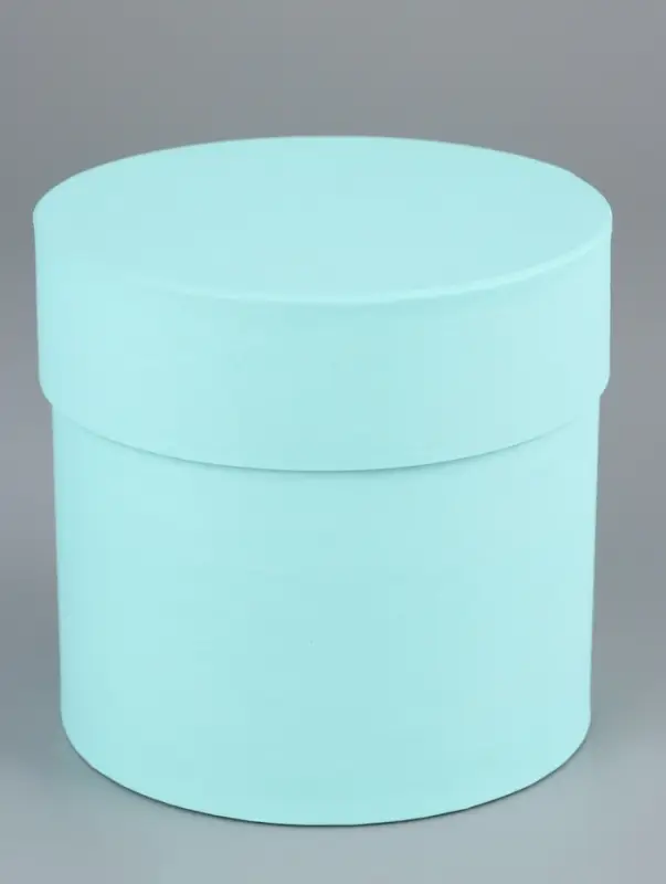 Набор круглых подарочных коробок &laquo;Аквамарин&raquo; 3 в 1 - 18&times;16&times;13 см