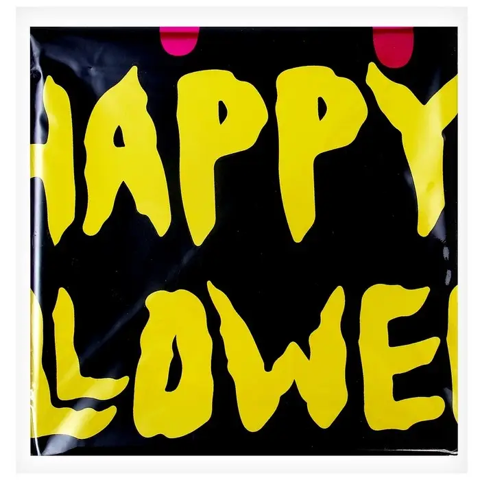 Воздушный шар фольгированный 18" Happy Halloween, круг