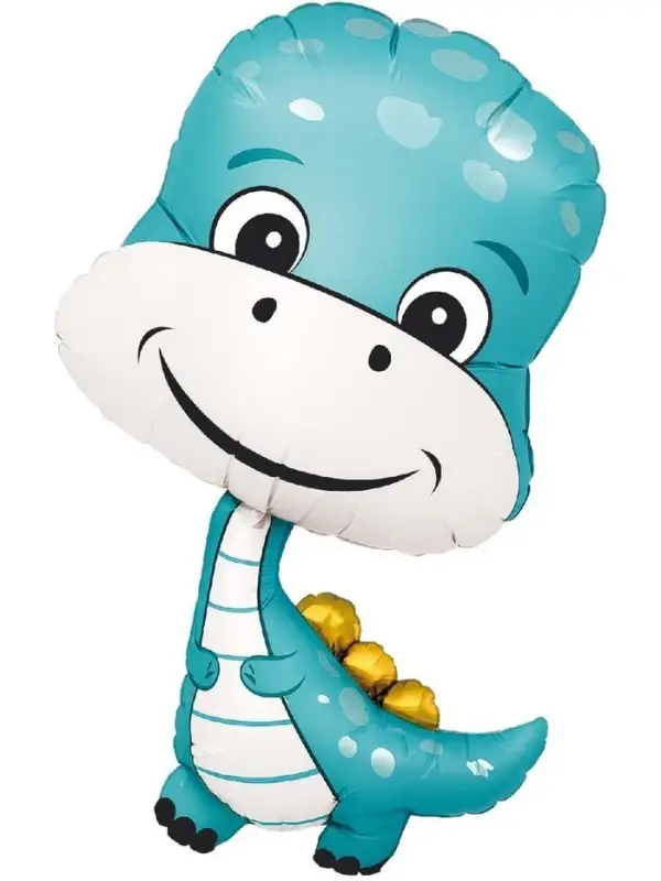 Воздушный шар фольгированный 15" &laquo;Динозаврик мальчик&raquo;, 5 шт.