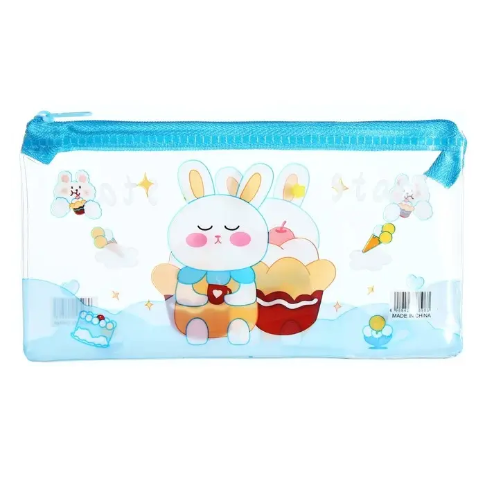 Пенал на молнии "Зверушки", МИКС