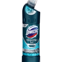 DOMESTOS средство чистящее, зеленая свежесть с активными пробиотиками 750МЛ