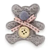 Аппликация &laquo;Мишка&raquo;, 5&times;4.5 см