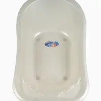 Ванночка детская со сливным клапаном 50 л, цвет белый