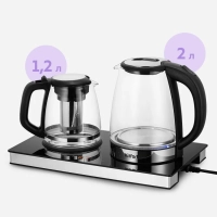 Чайный набор КТ-6737 чайник электрический - 2 л