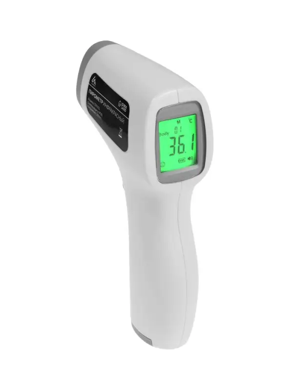 Пирометр бесконтактный LTR 002, инфракрасный, ЖК-дисплей, 2хААА(не в комп), подсветка