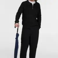 Зонт-трость Hit Golf, черный